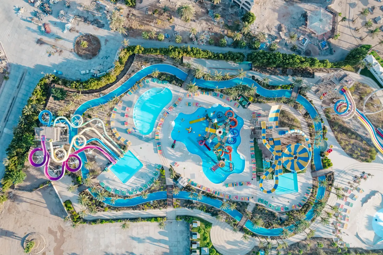 calimera blend paradise hurghada 01 aqua planet luftaufnahme