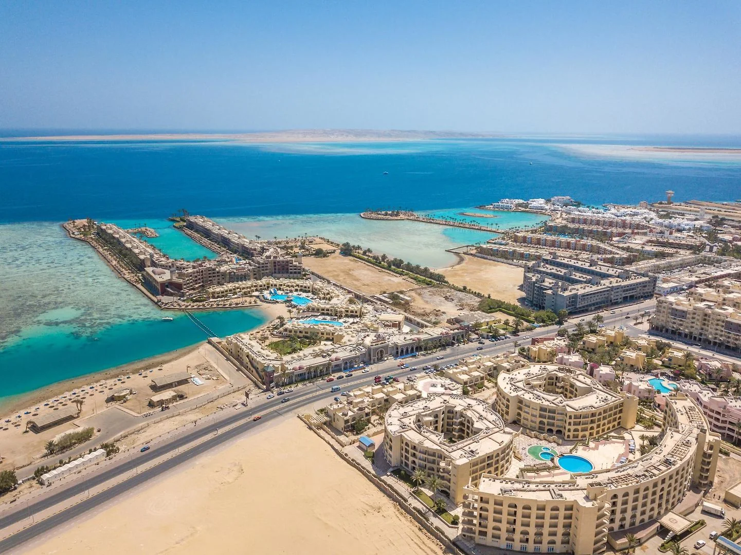 Sunny Days El Palacio 1 sunny days el palacio hurghada 01 halbinsel luftaufnahme