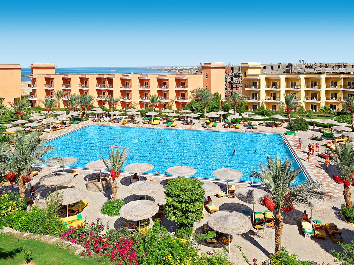 Three Corners Sunny Beach Resort 1 three corners sunny beach hurghada 01 poollandschaft