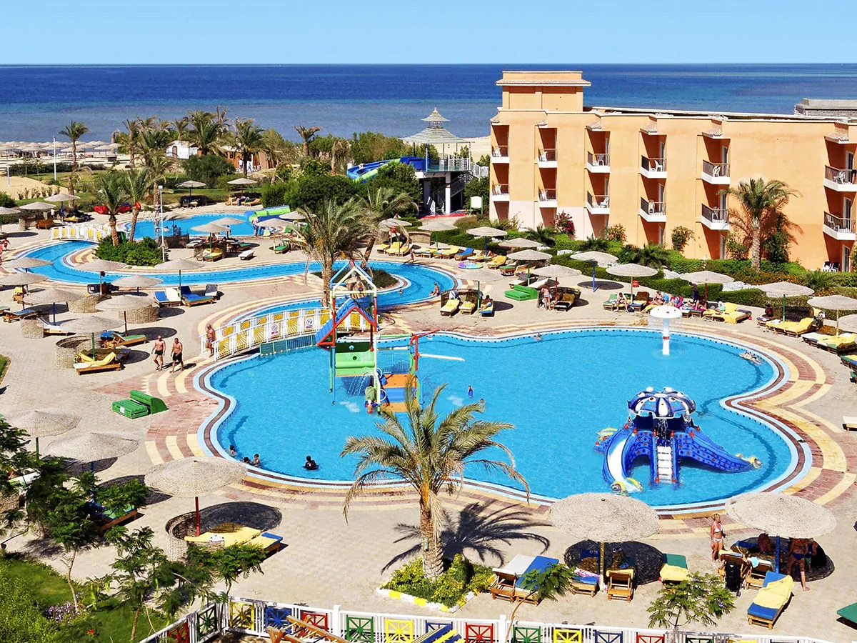 Three Corners Sunny Beach Resort 2 three corners sunny beach hurghada 02 anlage luftaufnahme