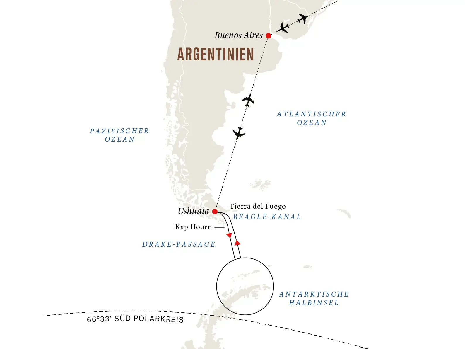 wagner-reisen-reisebuero-rosenheim-expeditionsreisen-buchen-hurtigruten-antarktis-entdecken-hurtigruten-expeditions-antarktis-route